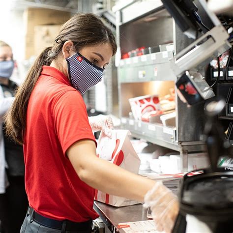 front of the house chick fil a|back of house team member.